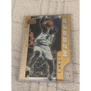 1997‎ 98 Bowman's Best Cuts CHRIS WEBBER Refractor Signature Basketball Card